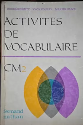 Couverture du produit · Activités de vocabulaire : C.M. 2