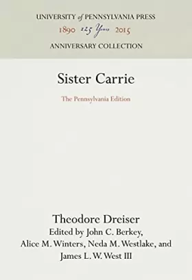Couverture du produit · Sister Carrie