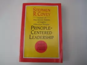 Couverture du produit · Principle Centred Leadership