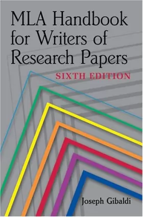 Couverture du produit · Mla Handbook for Writers of Research Papers