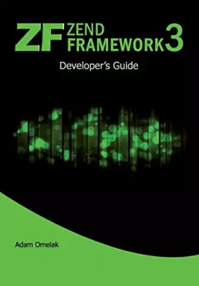 Couverture du produit · Zend Framework 3. Developer's Guide