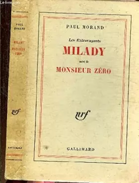 Couverture du produit · Milady (suivi de Monsieur Zéro)