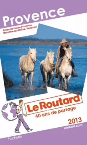 Couverture du produit · Le Routard Provence 2013