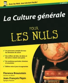 Couverture du produit · La Culture générale Pour les Nuls, 2ème édition