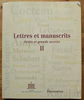 Couverture du produit · Lettres et manuscrits - Petits et grands secrets - II