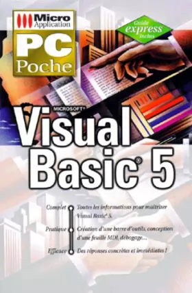 Couverture du produit · Visual BASIC 5