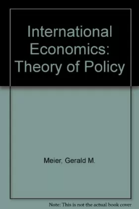 Couverture du produit · International Economics: Theory of Policy