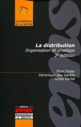 Couverture du produit · La distribution: Organisation et stratégie.