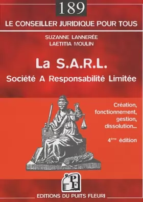 Couverture du produit · La SARL Société à responsabilité limitée
