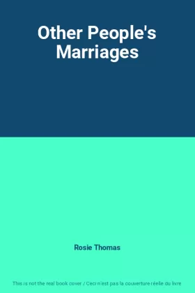 Couverture du produit · Other People's Marriages