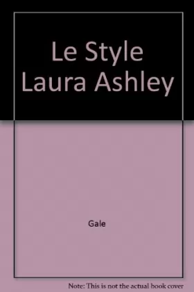 Couverture du produit · Le Style Laura Ashley