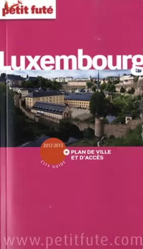 Couverture du produit · Petit Futé Luxembourg (1Plan détachable)