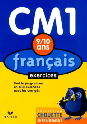 Couverture du produit · Chouette Entraînement : Français, du CM1 au CM2 - 9-10 ans (+ corrigés)