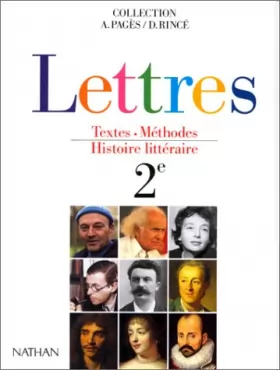 Couverture du produit · Lettres : Textes, méthodes, histoire littéraire, 2e