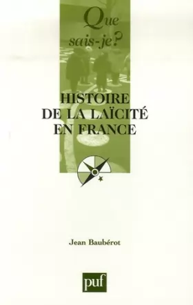 Couverture du produit · Histoire de la laïcité en France