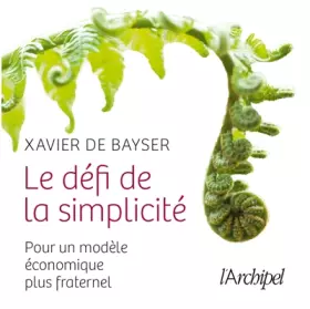 Couverture du produit · Le défi de la simplicité: Un chemin vers une croissance plus équitable
