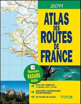 Couverture du produit · Atlas des routes de France 2011 : 1/180000