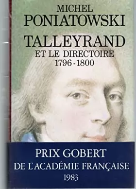 Couverture du produit · Talleyrand et le directoire, 1796-1800