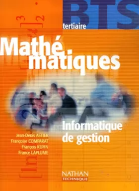 Couverture du produit · Maths, BTS tertiaire (information de gestion), élève, 2000