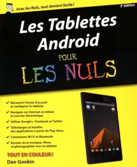 Couverture du produit · Les Tablettes Android pour les Nuls, 3e