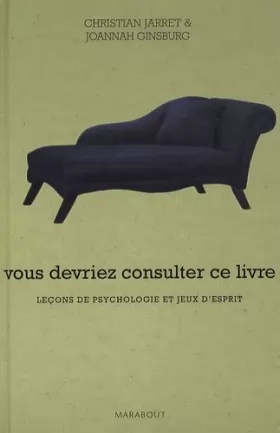 Couverture du produit · Vous devriez consulter ce livre : Leçons de psychologie et jeux d'esprit
