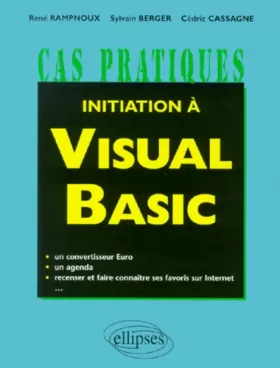 Couverture du produit · Initiation à Visual Basic