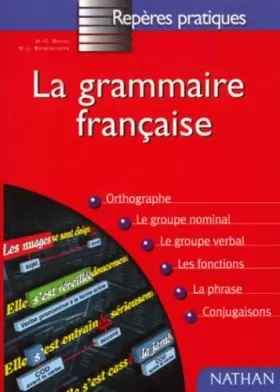 Couverture du produit · La grammaire française