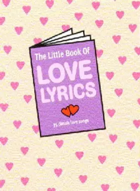 Couverture du produit · The little Book of love lyrics