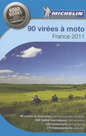 Couverture du produit · 90 VIREES A MOTO FRANCE 2011