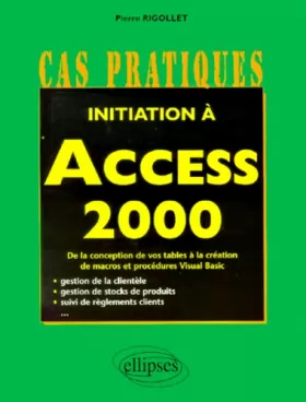 Couverture du produit · Initiation à Access 2000