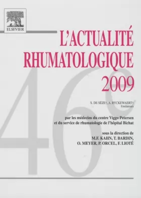 Couverture du produit · L'actualité rhumatologique 2009 (Ancien Prix éditeur : 96 euros)