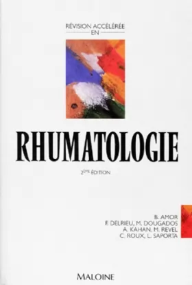 Couverture du produit · REVISION ACCELEREE EN RHUMATOLOGIE. 2ème Edition