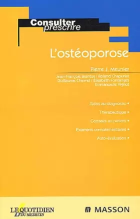 Couverture du produit · L'ostéoporose, 2e édition