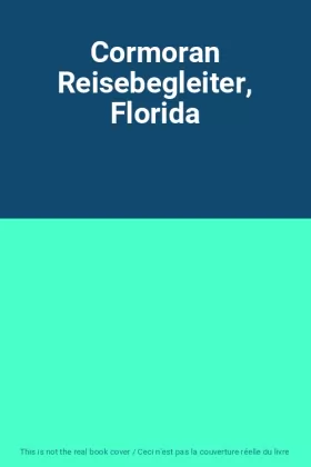 Couverture du produit · Cormoran Reisebegleiter, Florida