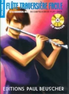 Couverture du produit · Partition : Flute traversiere facile vol 2 + CD