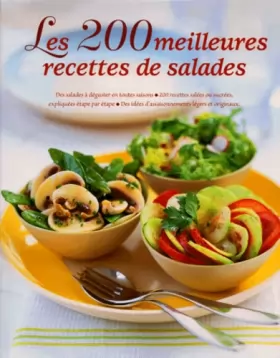 Couverture du produit · Les 200 meilleures recettes de salades