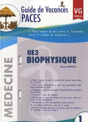 Couverture du produit · UE 3 Biophysique