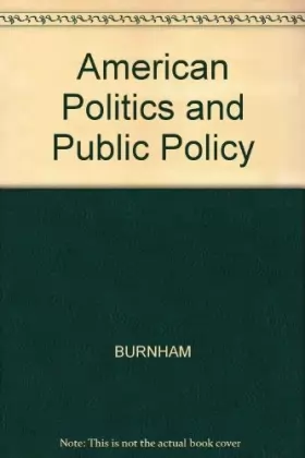 Couverture du produit · American Politics and Public Policy
