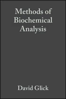 Couverture du produit · Methods of Biochemical Analysis: v. 18
