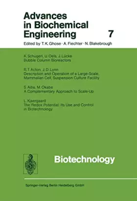 Couverture du produit · Biotechnology