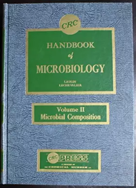 Couverture du produit · CRC Handbook of Microbiology: Microbial Composition v. 2