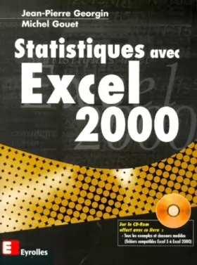 Couverture du produit · Statistique avec Excel 2000