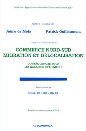 Couverture du produit · Commerce Nord-Sud, migration et délocalisation