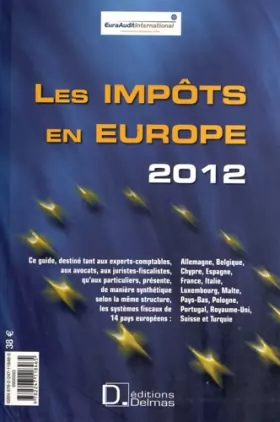 Couverture du produit · Les impôts en Europe 2012
