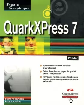 Couverture du produit · QuarkXPress 7 : Pour Windows et Macintosh