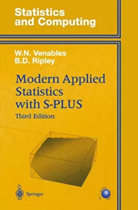 Couverture du produit · Modern Applied Statistics with S-PLUS: Third edition