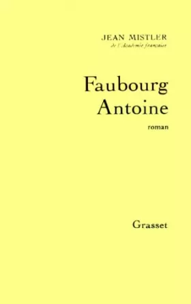 Couverture du produit · Faubourg Antoine