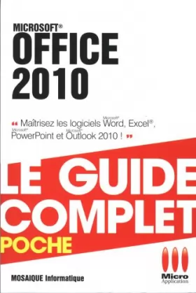 Couverture du produit · Office 2010