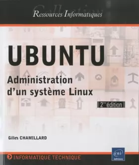 Couverture du produit · UBUNTU - Administration d'un système Linux