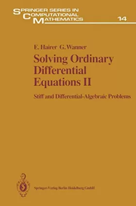 Couverture du produit · Stiff and Differential Algebraic Problems (v. 2)